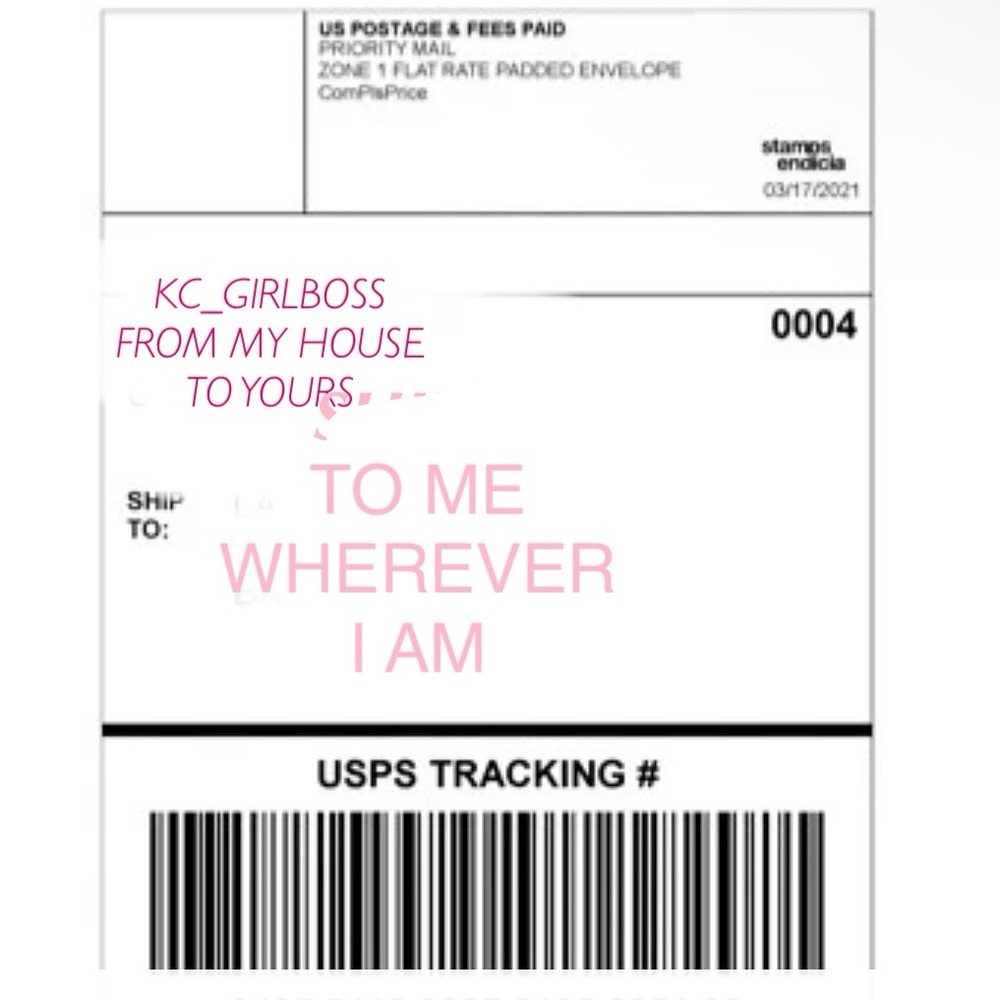 USPS Ground Mail Label